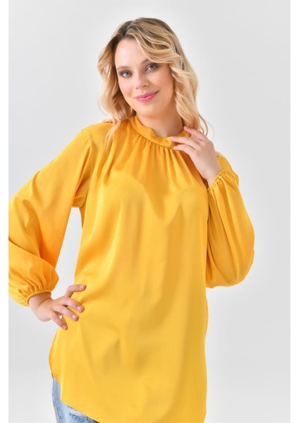 Kadın Tunik Sarı 30523
