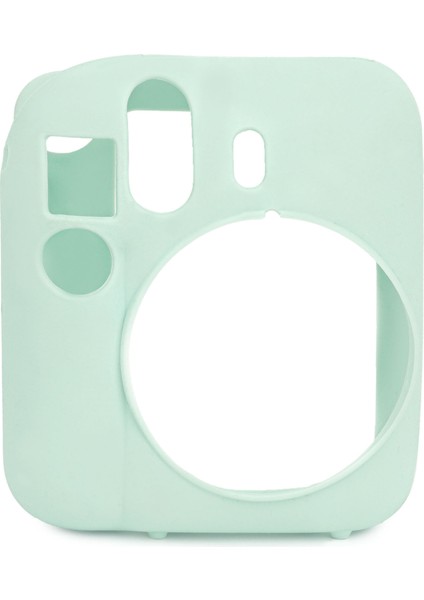 Instax Mini 12 Makine Uyumlu Yeşil Koruyucu Silikon Kılıf