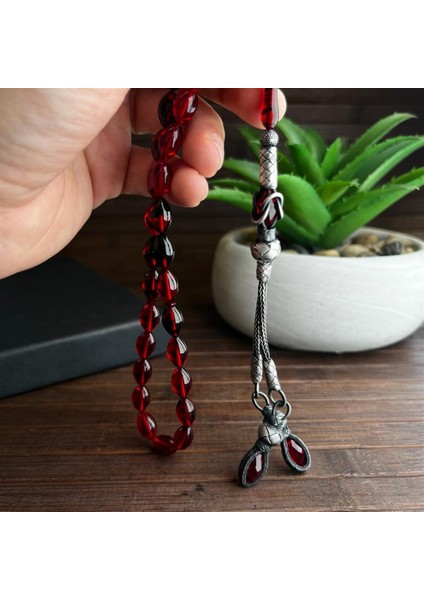 Kırmızı Hareli Sıkma Kehribar Drgh fiyatları