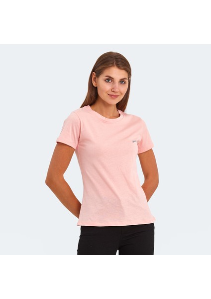 KORNELI I Kadın Tişört Somon modelleri