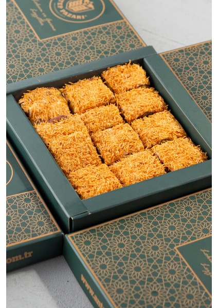 ANTEP PAZARI Kadayıflı Antep Fıstıklı Special Baklava Lokum- 240 gr