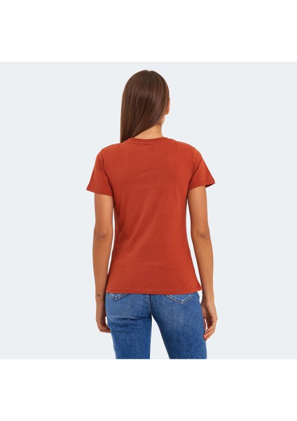 KORNELI I Kadın Tişört Kiremit fiyatları