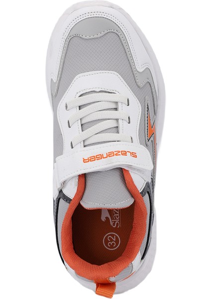 KAOR KTN Kız Çocuk Sneaker Koşu & Yürüyüş Ayakkabısı Gri / Turuncu