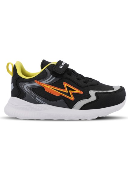 KAOR KTN Erkek Çocuk Sneaker Koşu & Yürüyüş Ayakkabısı Siyah / Beyaz