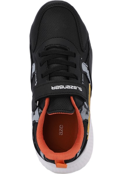 KASHI IN Unisex Çocuk Sneaker Koşu & Yürüyüş Ayakkabısı Siyah / Turuncu indirimleri