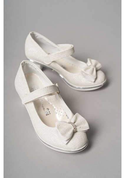 Topuklu Fiyonklu Sedef Star Kız Çocuk Ayakkabı indirimleri