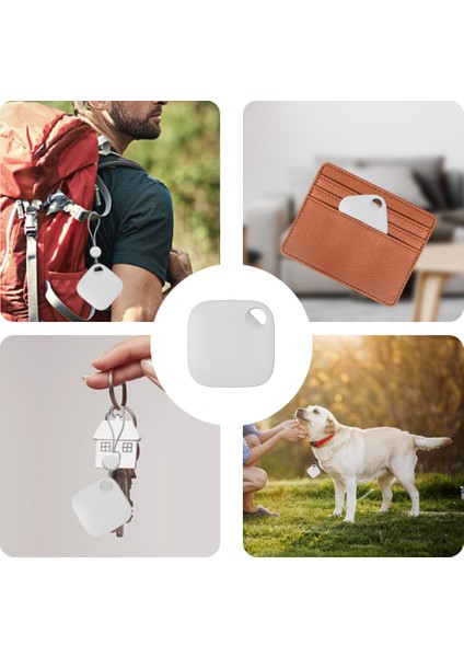 Tuya Smart Tag Akıllı Takip Gps Cihazı Apple Lisanslı (Apple Ile Uyumlu) 2 Li Paket