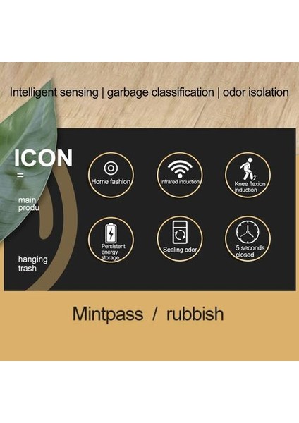 12 L Mutfak Banyo Akıllı Sensör Çöp Kutusu (Yurt Dışından) fırsatları