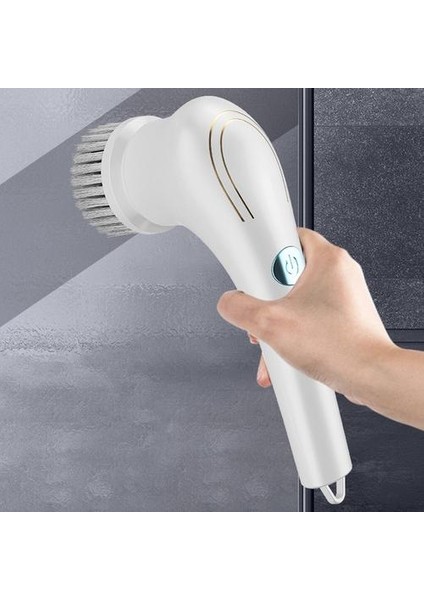 Elektrikli Banyo Temizleme Fırçası - Beyaz (Yurt Dışından) fırsatları