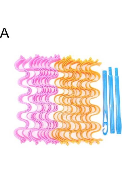 1 Set Uygun Saç Bigudi Şık Kız Için Pürüzsüz Yüzey Saç Bandı Rulo (Yurt Dışından)
