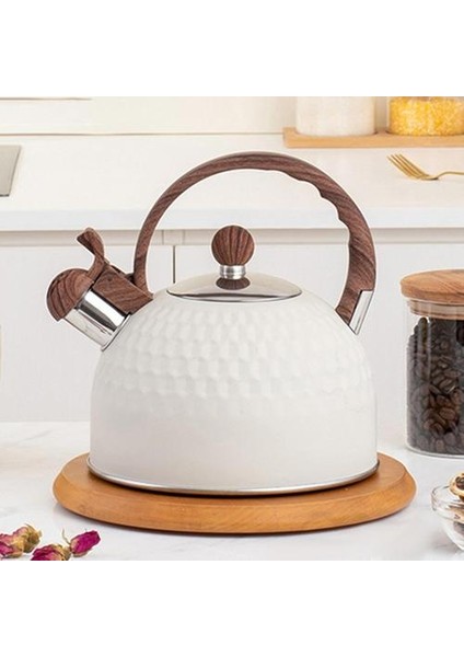 Islık Çay Su Isıtıcısı, Kamp Cook Için Içbükey Desen Paslanmaz Çelik (Yurt Dışından) fiyatları