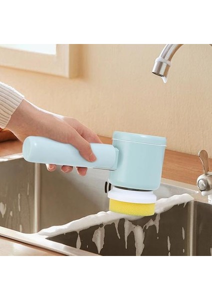 Elektrikli Banyo Temizleme Fırçası - Sarı (Yurt Dışından) fırsatları