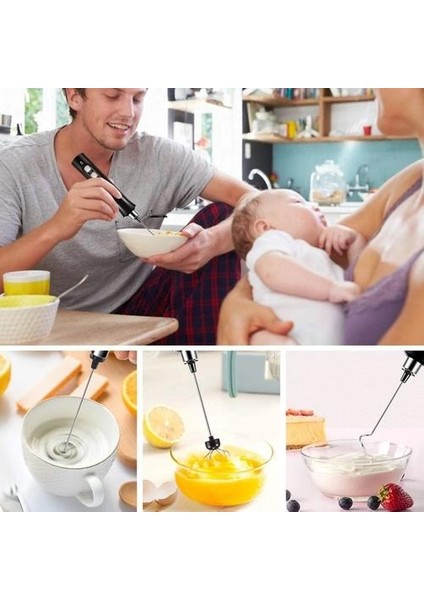 EW-071 Süt Köpürtücü Elde Taşınabilir Süt Köpürtücü Siyah (Yurt Dışından) fırsatları