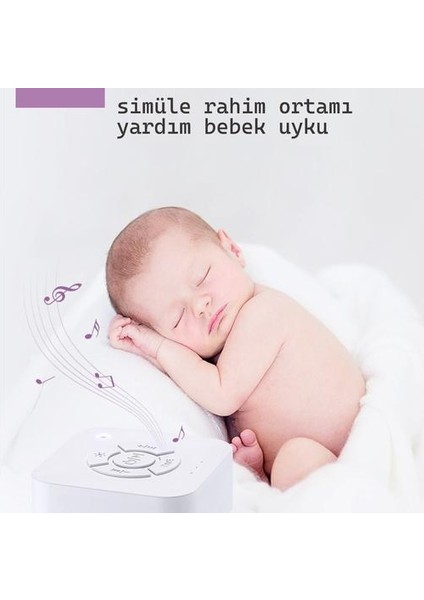 Uyku Rahatlığı Artifakt Müzik Solunum Işık Beyaz Gürültü Uyku Aleti (Yurt Dışından) modelleri