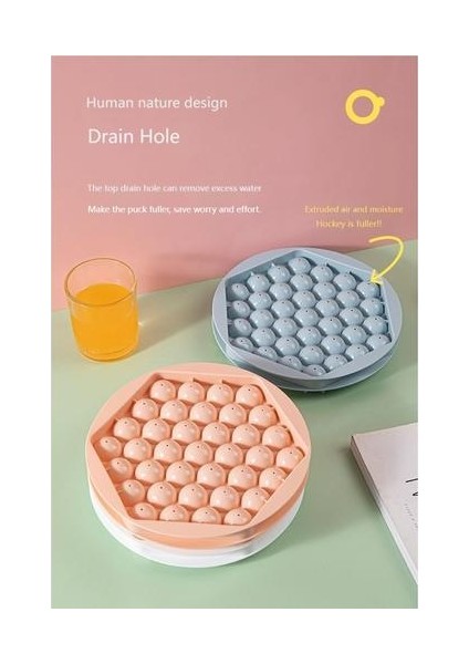 Kapak Kalıbı ile 2 Adet Ev Buz Hokeyi Bloğu (Yurt Dışından) fiyatları