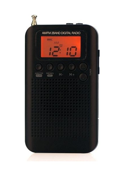 HRD-104 Taşınabilir Am / Fm Stereo Radyo Cep 2-Band (Yurt Dışından)