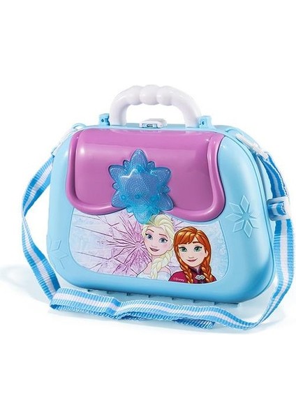 Frozen 2 Çocuk Kozmetik Seti Oyuncak Aisha Prenses Oje Kutusu Makyaj Dresser Toksik Olmayan (Yurt Dışından)
