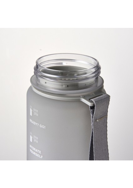 1000ML Taşınabilir Spor Su Şişesi Silver Gray (Yurt Dışından) modelleri