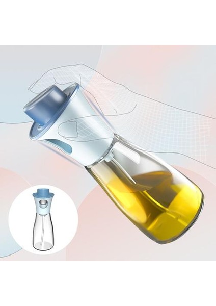 Pişirme Için Yağ Püskürtücü, Şeffaf Yağ Sprey Şişesi Mavi Için Çok Yönlü Cam (Yurt Dışından) fırsatları