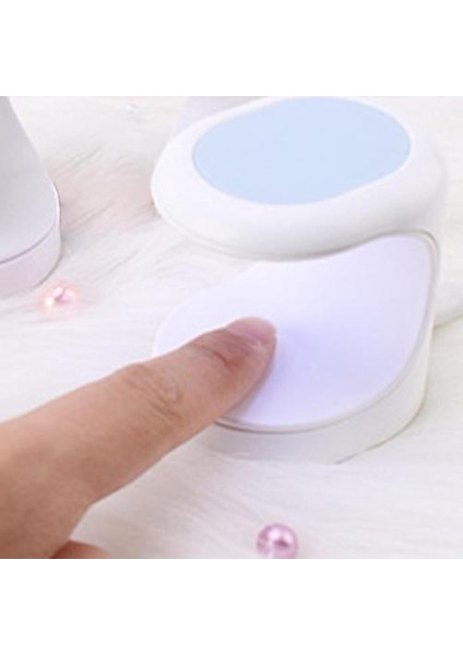 Mini Tırnak Kurutucu Lamba Jel Lehçe USB Şarj 3 Led'ler Uv LED Lamba Kür Işık Mavi (Yurt Dışından) fiyatları