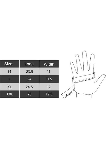 Kışlık Dokunmatik Ekran 5 Parmak Outdoor Eldiven (Yurt Dışından)