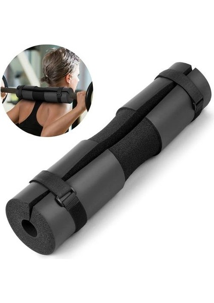 Spor Halter Bar Kapak Squat Pad Ağırlık Kaldırma Omuz Geri Koruyucu Siyah (Yurt Dışından) modelleri