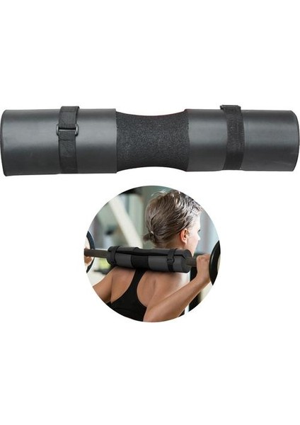 Spor Halter Bar Kapak Squat Pad Ağırlık Kaldırma Omuz Geri Koruyucu Siyah (Yurt Dışından) fırsatları