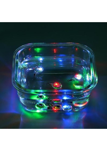 5 Adet LED Balıkçılık Işık Derin Damla Sualtı Yuvarlak (Yurt Dışından)