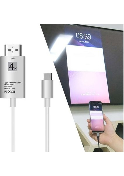 HDMI Kablo Dönüştürücü C Tipi HDMI 4K Beyaz (Yurt Dışından) modelleri