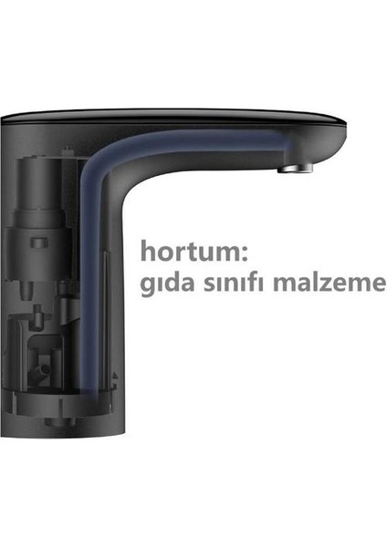 Mini Su Pompası Su Sebili Su Pompası USB Elektrikli Su Pompası Mini Su Pompası Şişelenmiş Su Elektrikli Pompa (Yurt Dışından) fırsatları