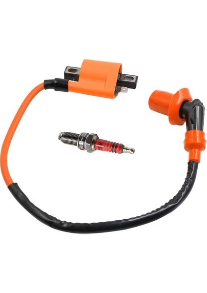 Cg 125 CG200 Için Motor Ateşleme Bobini ve D8TC Buji (Yurt Dışından)