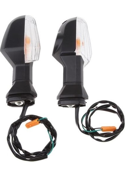 2'li Kawasaki 300 Motosiklet Için Sol ve Sağ Arka Dönüş Sinyal Lambası - Siyah (Yurt Dışından) fırsatları