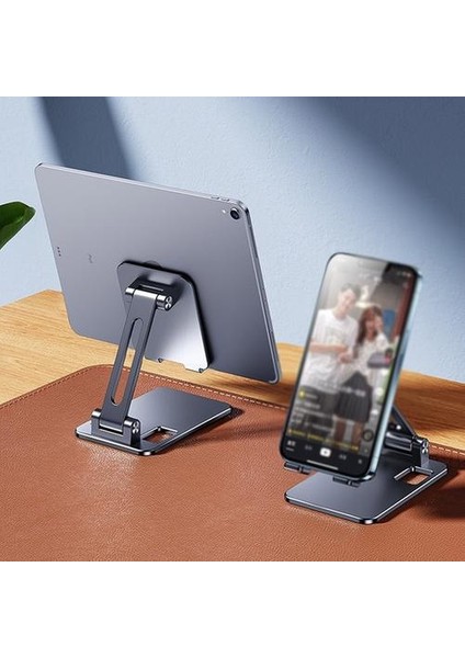 4-12.9 Inç Için Uygun Ayarlanabilir Cep Telefonu Tutucu - Gri (Yurt Dışından) modelleri