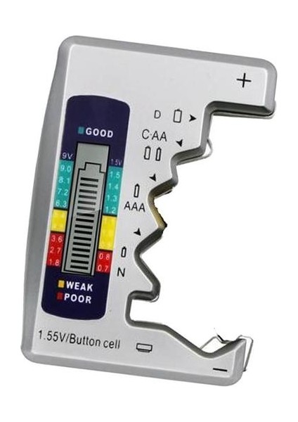 C Aa Aaa D 9 V 1.5V Mini Piller Için Dijital Pil Test Cihazı Pil Denetleyicisi (Yurt Dışından)