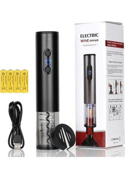 USB Elektrikli Şarap Açacağı (Yurt Dışından)