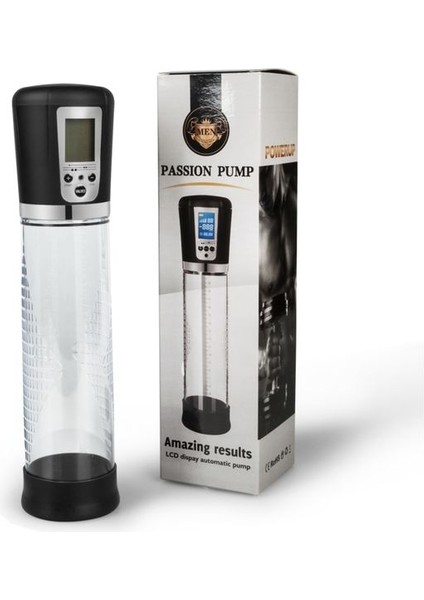 Şarjlı Tam Otomatik Dijital Ekranlı penis Pompası