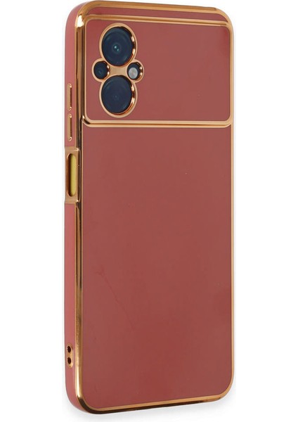 Xiaomi Poco M5 Kılıf Volet Silikon - Kırmızı 300099