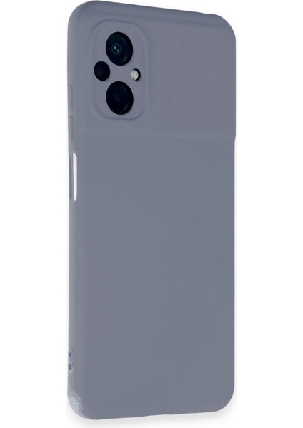Xiaomi Poco M5 Kılıf Nano Içi Kadife Silikon - Gri 300099 fiyatları