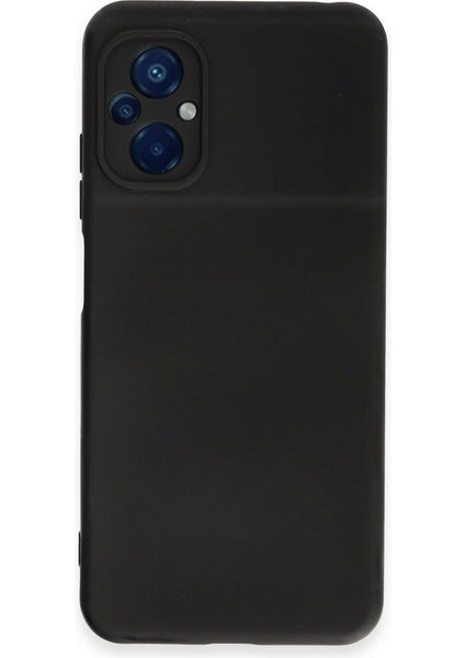 Xiaomi Poco M5 Kılıf Nano Içi Kadife Silikon - Siyah 300099