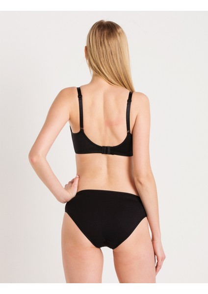 5738 BAYAN İNCE SÜNGERLİ SİYAH SÜTYEN modelleri