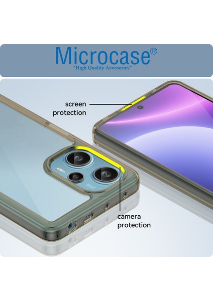 Xiaomi Poco F5 / Redmi Note 12 Turbo Shield Serisi Darbeye Dayanıklı Köşe Korumalı Yarı Esnek Plastik Tpu Kılıf - AL8100 fiyatları