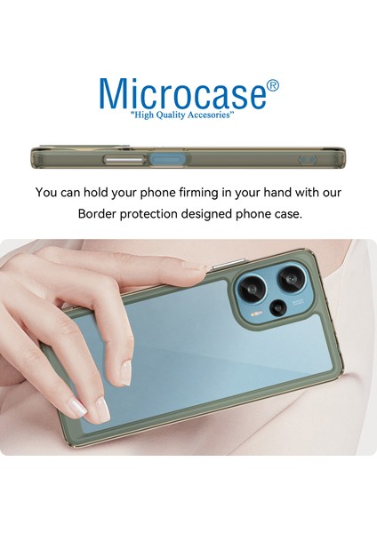 Xiaomi Poco F5 / Redmi Note 12 Turbo Shield Serisi Darbeye Dayanıklı Köşe Korumalı Yarı Esnek Plastik Tpu Kılıf - AL8100 modelleri