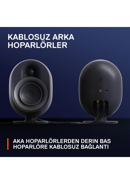 Steelseries Arena 9 Rgb 5.1 Surround Optik ve Bluetooth Bağlantılı Oyun Hoparlörü