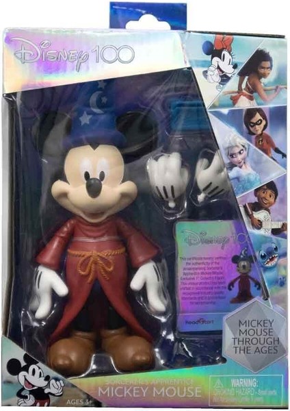 DISNEY100 Koleksiyon Figürü Sorceress Apprentice Mickey Mouse