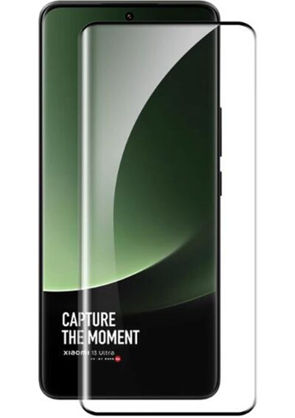 Xiaomi 13 Ultra Için 3D Curved Tam Kaplayan Kavisli Tempered Cam Ekran Koruyucu - AL3282
