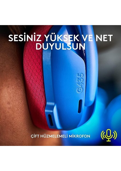 Logıtech G435 Wıreless Gamıng Headset Mavi 981-001062