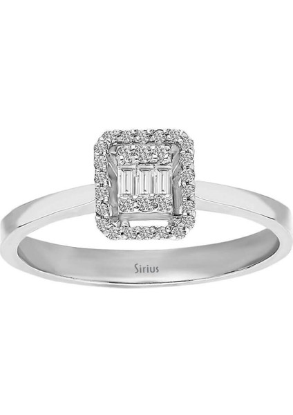 F Renk 0,15 Karat Baget Pırlanta Yüzük 0441R0051 fiyatları