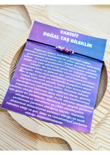 Varisit Doğal Taş Bileklik Sürpriz Hediyeli