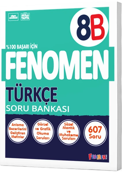 Gama Yayınları 8. Sınıf - Fenomen Türkçe Soru Bankası -