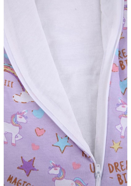 Begisa Elyaf Dolgulu 2.5 Tog Unicorn Desen Çocuk Uyku Tulumu 23506 fiyatları